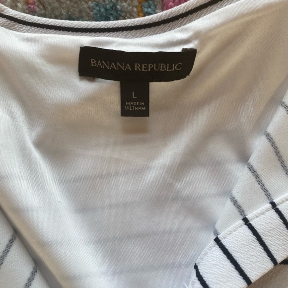 Banana Republic Striped Midi Pencil Dress - Picture 2 of 5